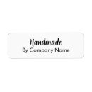 Search for handmade return address labels Handcrafted