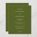 Search for olive green invitations Traditional