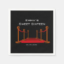 Search for red and black napkins Glam