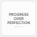 Search for progress not perfection stickers Motivation