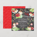 Search for ladybugs birthday invitations For kids