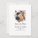 Search for black and gold wedding save the dates Floral