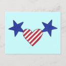 Search for red star postcards Stripes