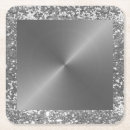 Search for metal coasters Silver