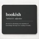 Search for book lovers mousepads Bibliophile