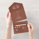 Search for crab wedding invitations Floral