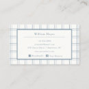 Search for check pattern business cards For him