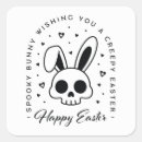Search for black and white bunny stickers Happy