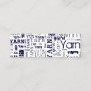 Search for words business cards Typography
