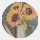 Search for sunflower seals stickers Yellow sunflowers