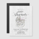 Search for carriage baby girl shower invitations Whimsical