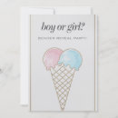 Search for whats the scoop gender reveal invitations Pink or blue