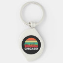 Search for colourful city key rings Chicago