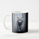 Search for white wolf mugs Wildlife