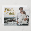 Search for foil wedding save the dates Metallic
