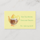 Search for tea business cards Coffee
