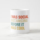 Search for distances mugs Social distancing
