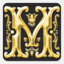 Search for gold letter m stickers Initial