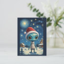 Search for cute alien postcards Retro