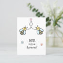 Search for bee mine postcards Cute