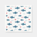 Search for shark napkins Blue