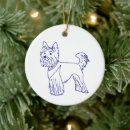 Search for yorkshire terrier christmas tree decorations Illustration