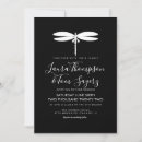 Search for dragonfly wedding invitations Modern