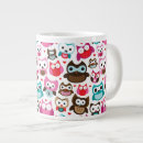 Search for colourful owl pattern mugs Collection