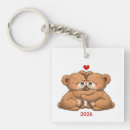 Search for cute teddy bears key rings Valentines