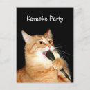 Search for cats singing postcards Kitty