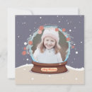 Search for globe photo cards Snow