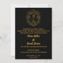 Search for golden frame wedding invitations Sophisticated