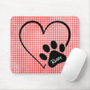 Search for paw print mousepads Cat