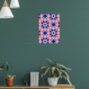 Search for diamond pattern posters Pink