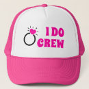 Search for brides crew hats For her