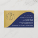 Search for financial services business cards Elegant