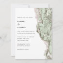 Search for sage green pink wedding invitations Minimalist