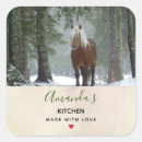 Search for winter horse stickers Equine