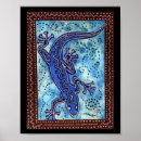 Search for blue lizards art Gecko
