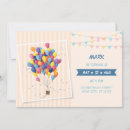 Search for going up invitations Hot air balloon