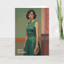 Search for retro woman birthday cards 1950s
