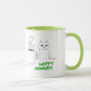 Search for funny cat birthday mugs Cartoon