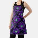 Search for dark purple aprons Black