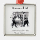 Search for artificial intelligence christmas tree decorations Robots