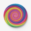 Search for rainbow swirl plates Colourful