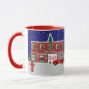 Search for red fire truck mugs Firefighters