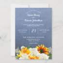 Search for sunflower and roses wedding invitations Modern