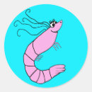 Search for cute shrimp stickers Prawn