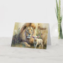 Search for lion and lamb christmas cards Religious