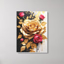 Search for rose gold canvas prints Roses